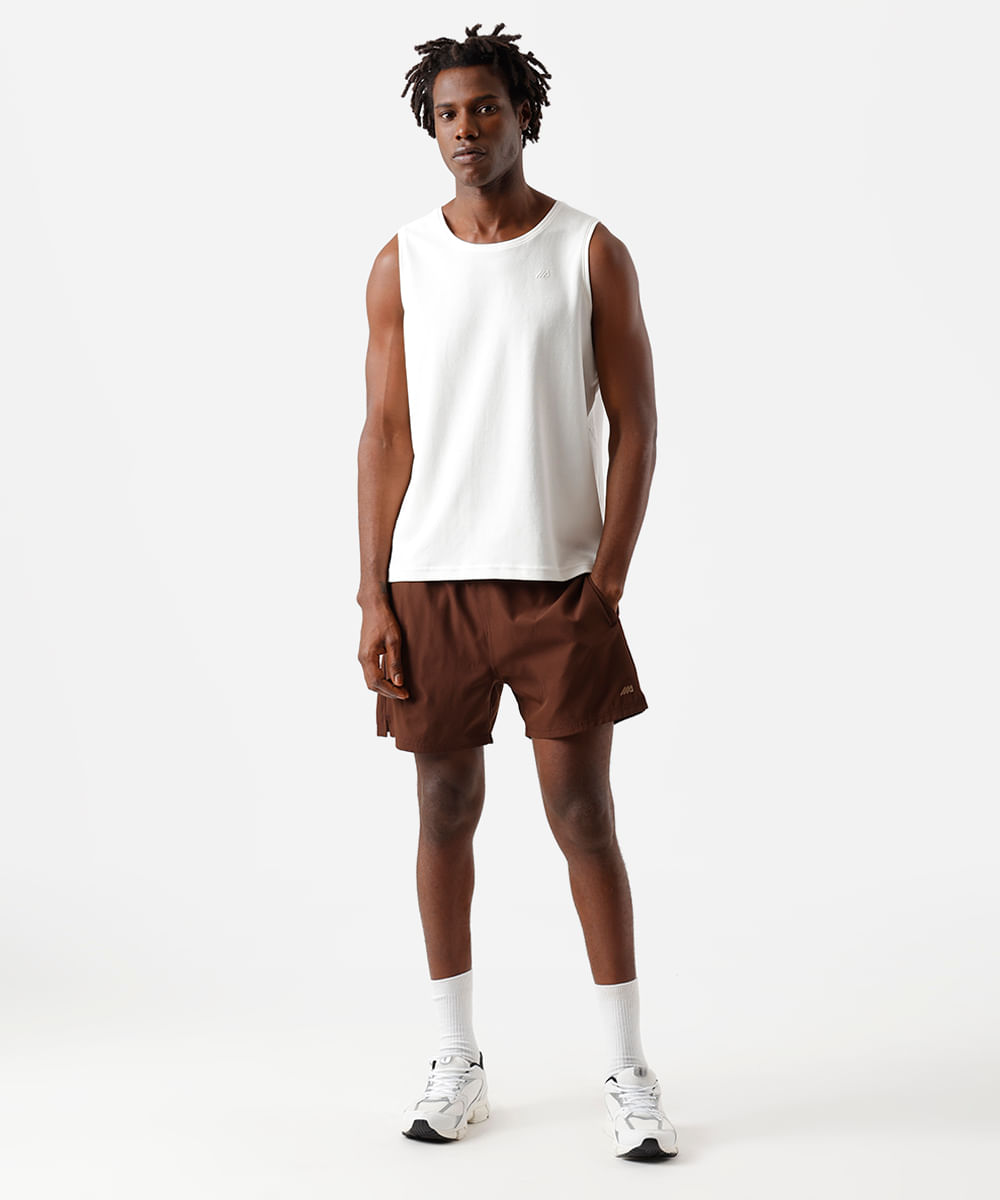 regata comfort algodão dry off white