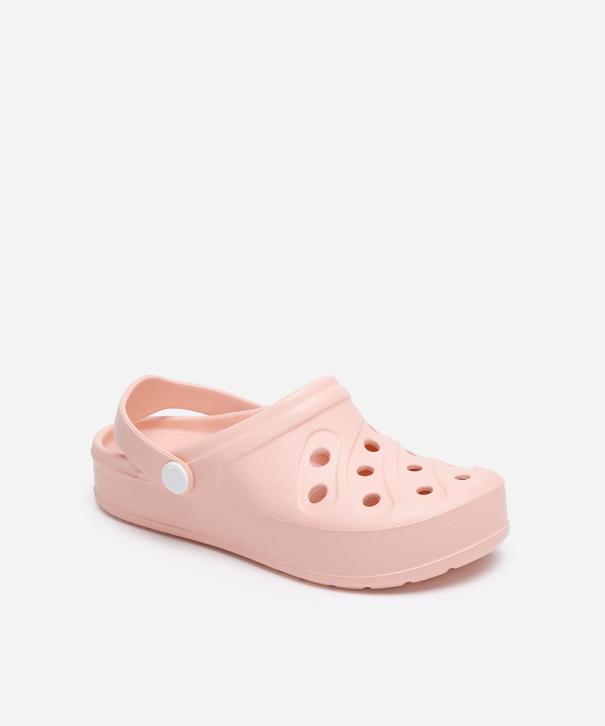 babuche infantil com recortes rosa