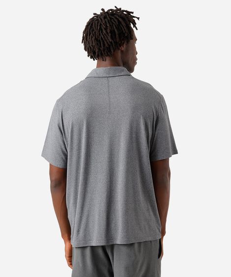 polo masculina manga curta cea sports preto