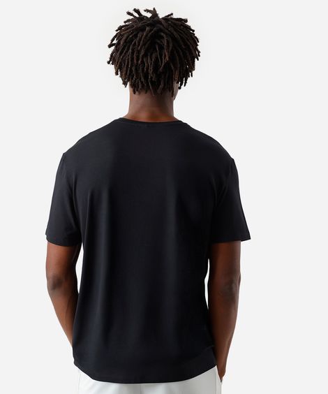camiseta masculina de modal training cea sports preta