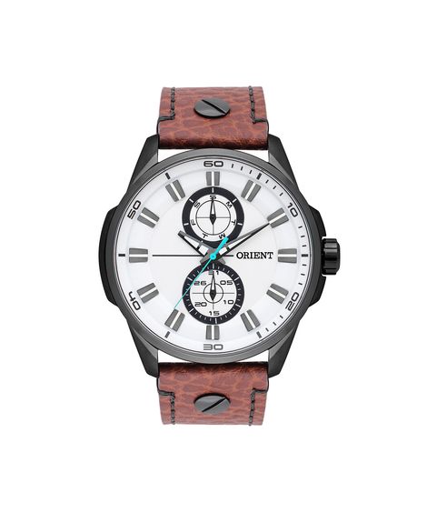 relógio masculino orient multifunção mpscm004 b1nx preto
