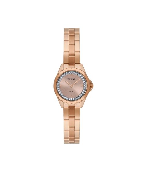 relógio feminino orient analógico frss0121 r1rx rosa