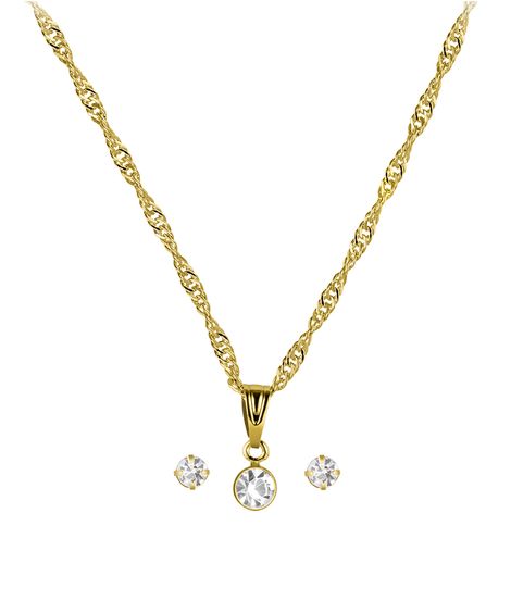 kit relógio feminino lince analógico lrgm059l36 kad5c1kx dourado