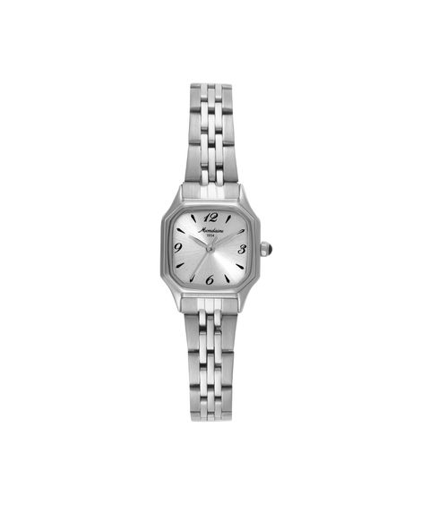 kit relógio feminino mondaine analógico 32820l0mvne2kc prateado