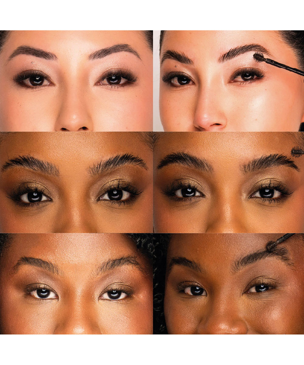 máscara fran by franciny ehlke para sobrancelhas escura eyebrows