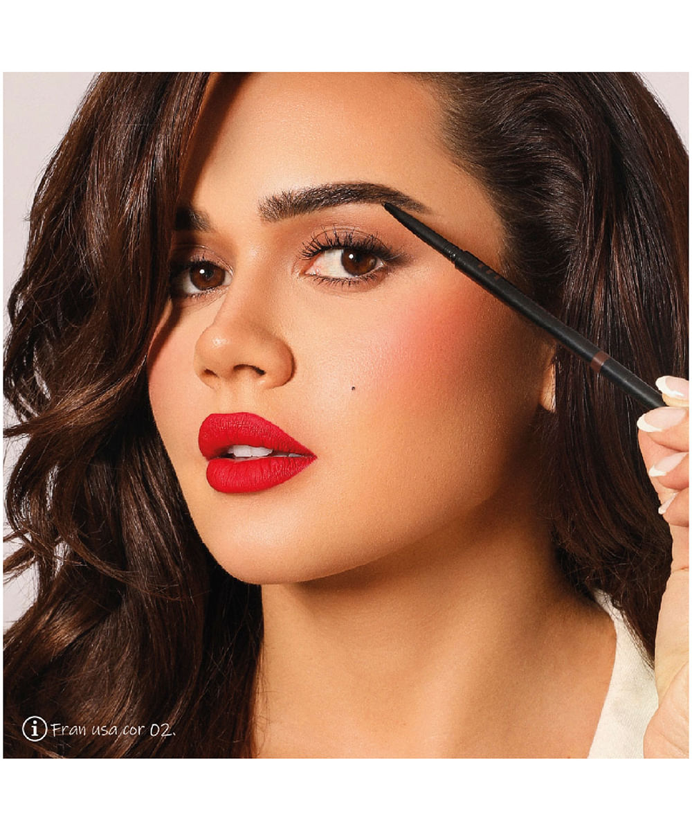 lapiseira fran by franciny ehlke para sobrancelhas escura eyebrows