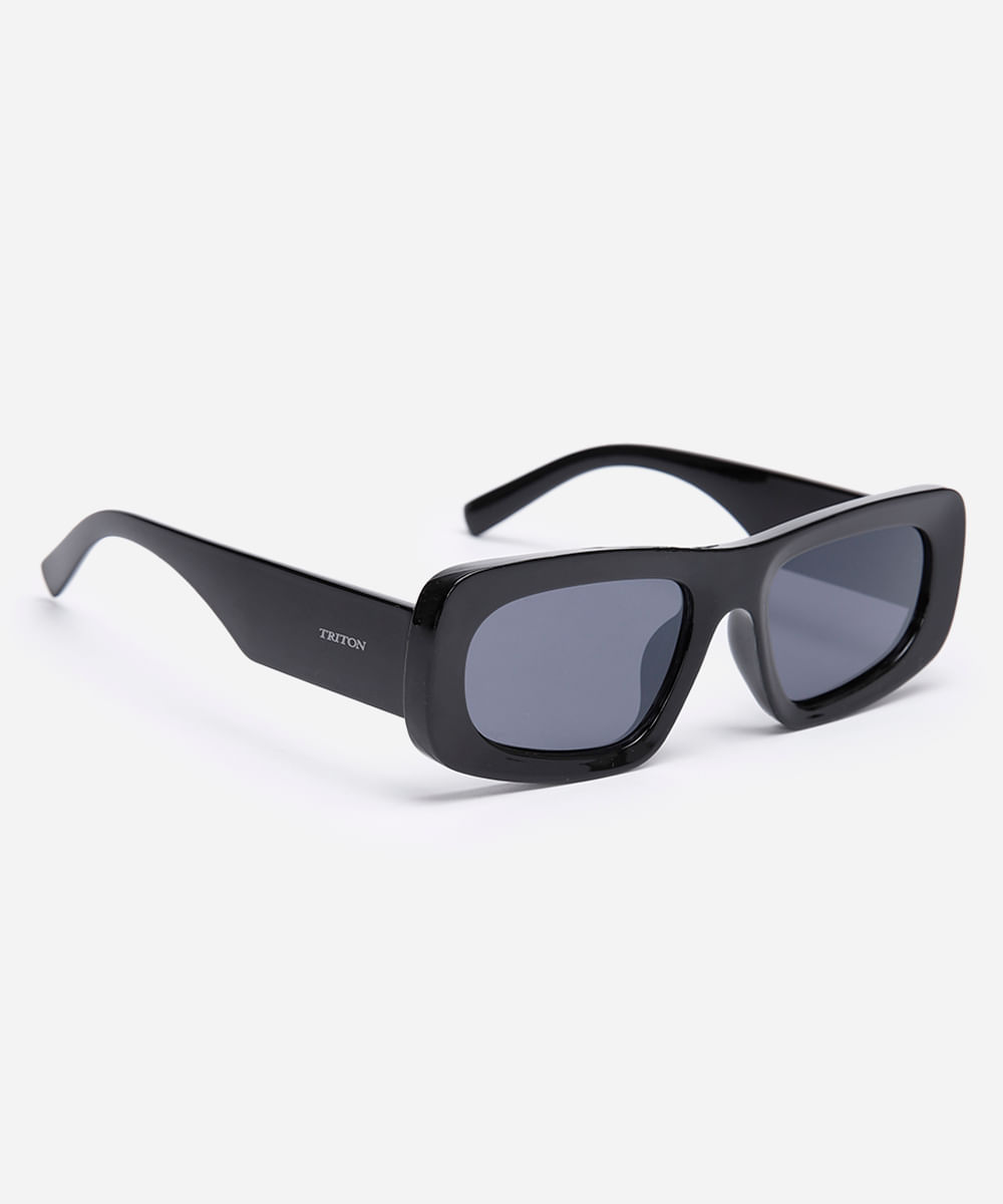 óculos de sol quadrado triton preto