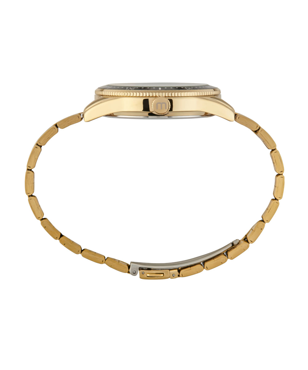 relógio masculino mondaine analógico 32548gpmvde2kt dourado