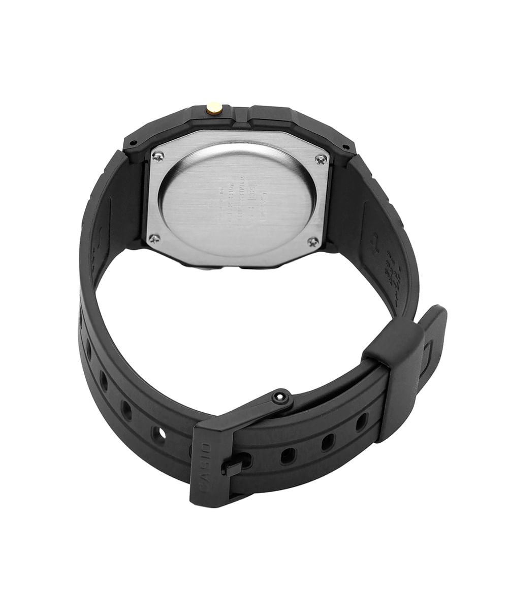 relógio masculino casio digital f 91wg 9qdf preto