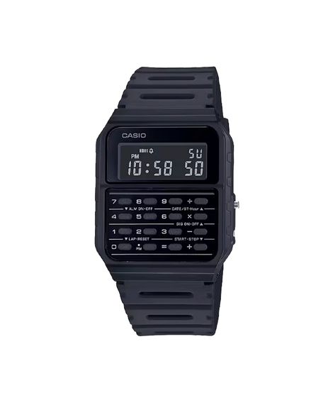 relógio masculino casio digital ca 53wf 1bdf preto