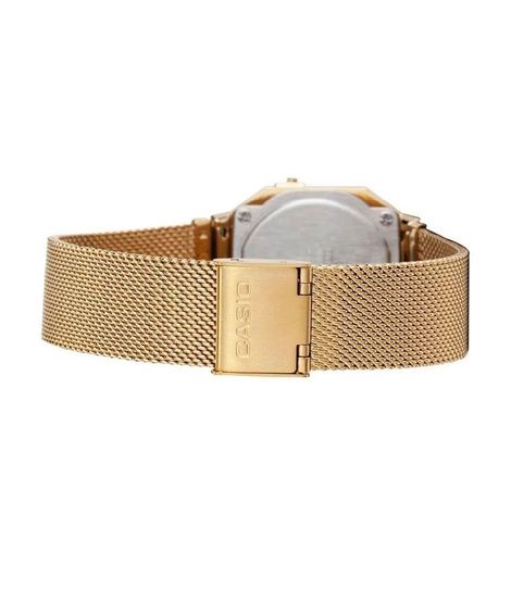 relógio unissex casio digital a700wmg 9adf dourado