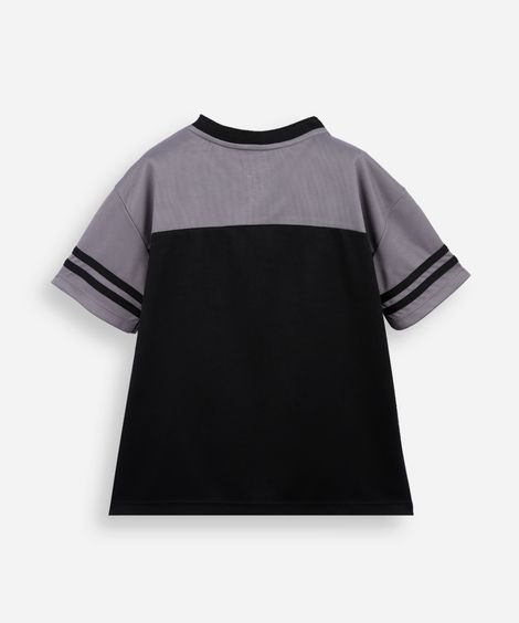 camiseta infantil esportiva raiders nfl preta