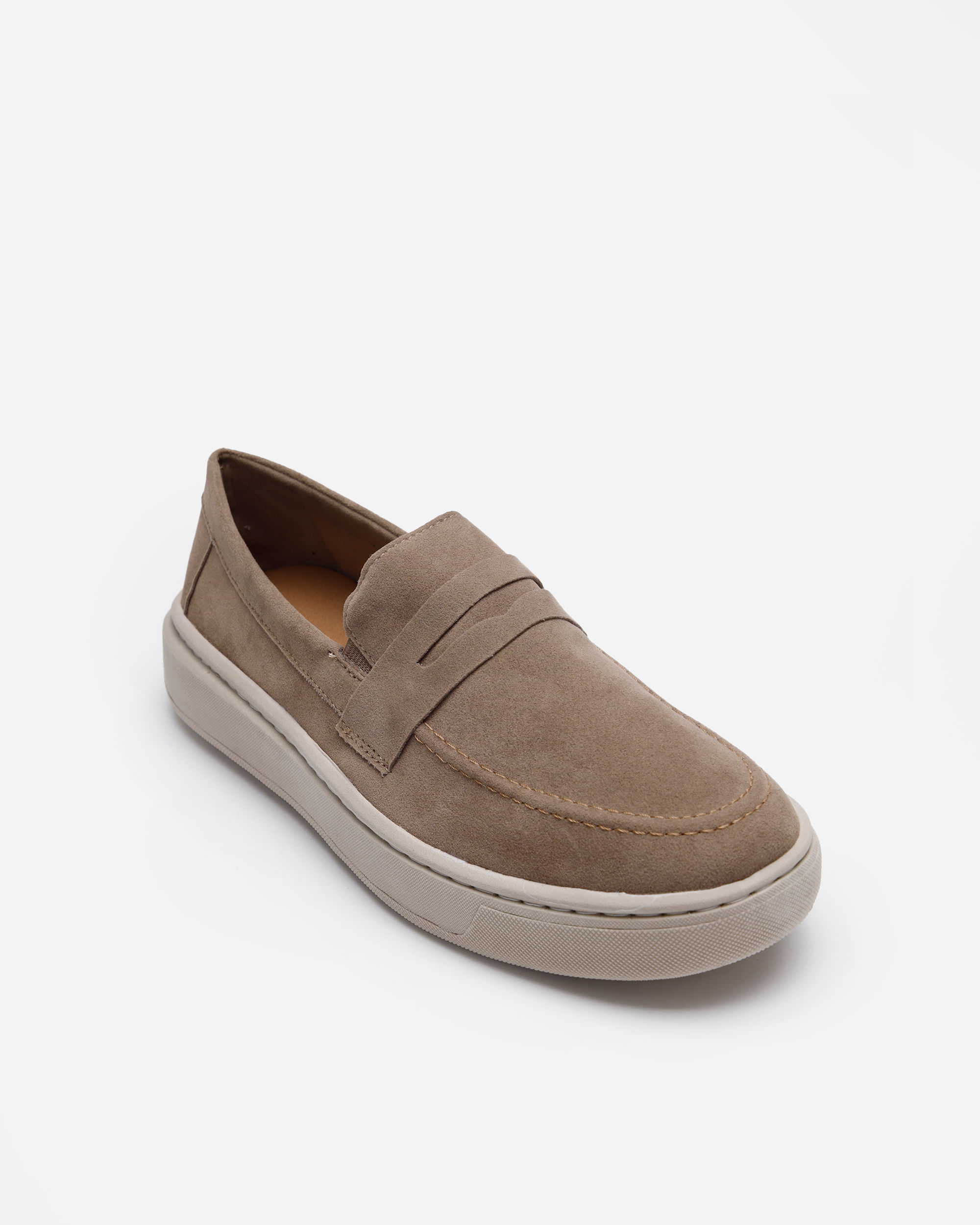 tênis slip on texturizado oneself - bege