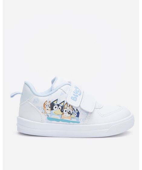 Tênis Velcro Bluey branco