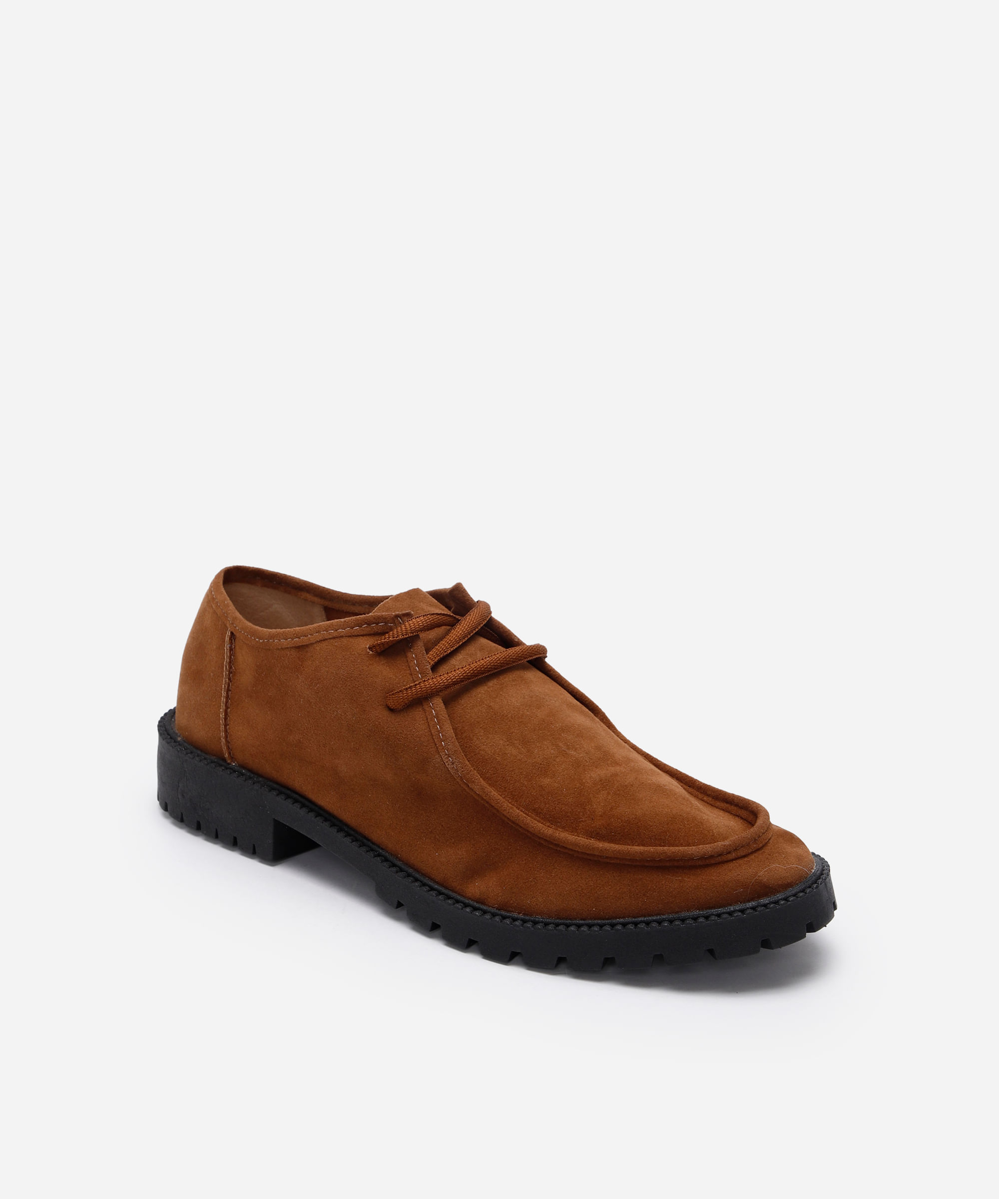 sapato dockside tratorado texturizado oneself marrom