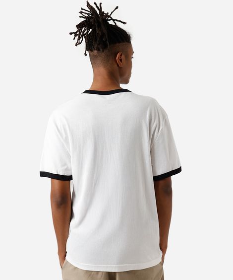 camiseta masculina de algodão harry potter off white