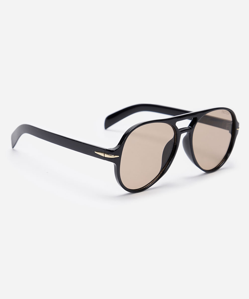 óculos de sol aviador triton preto