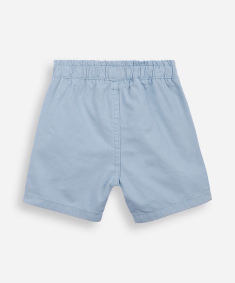 bermuda infantil sarja azul