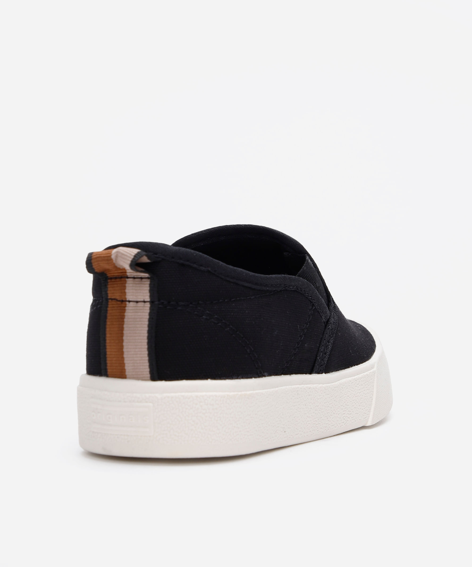 Tênis infantil slip on preto