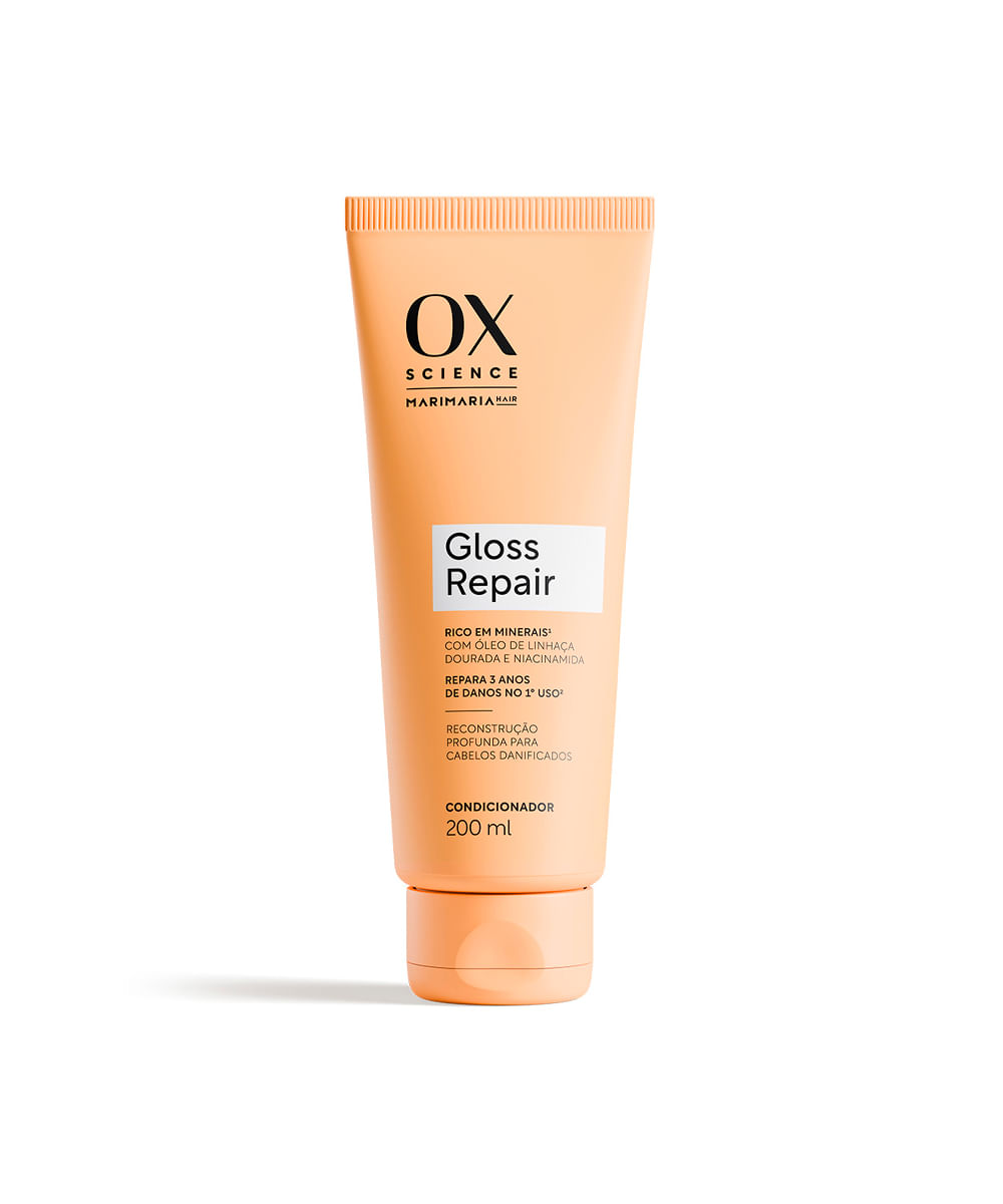 condicionador ox science mari maria gloss repair 200ml