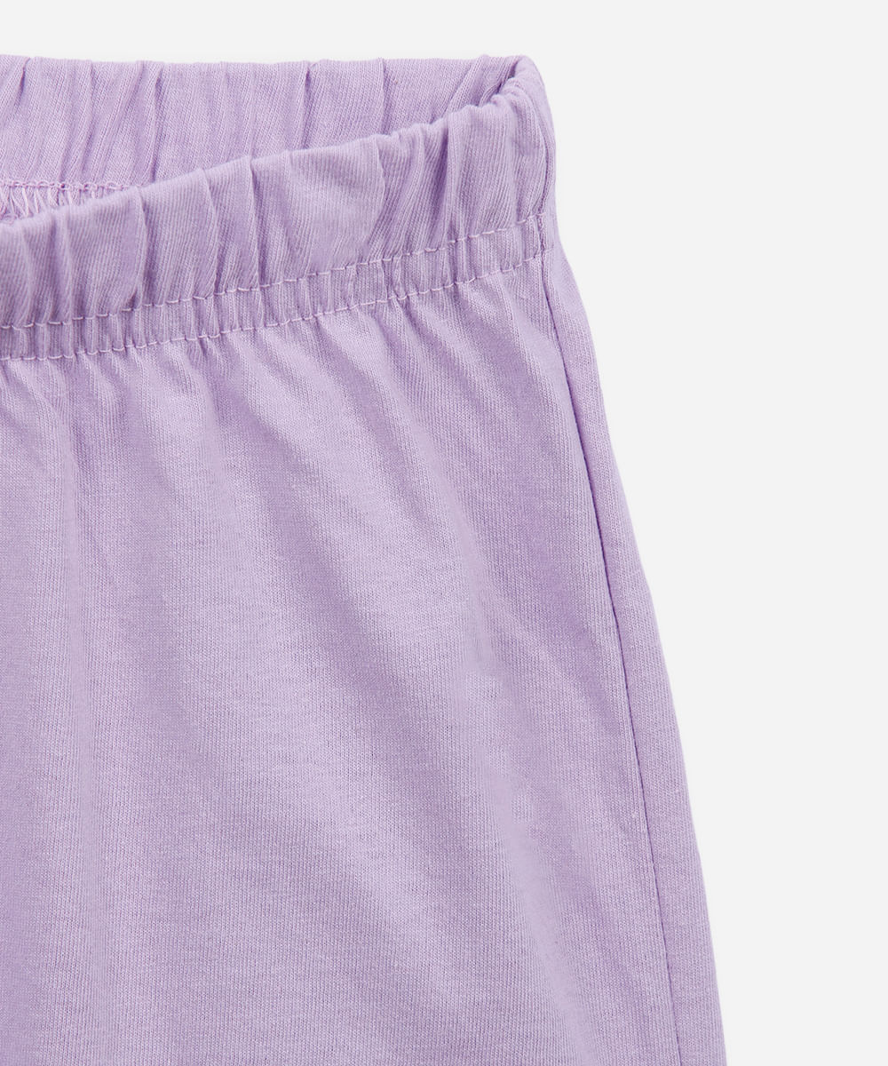 pijama curto infantil de algodão stitch azul