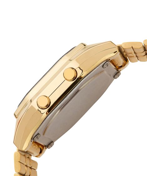 relógio masculino casio digital la680wga1bdf dourado