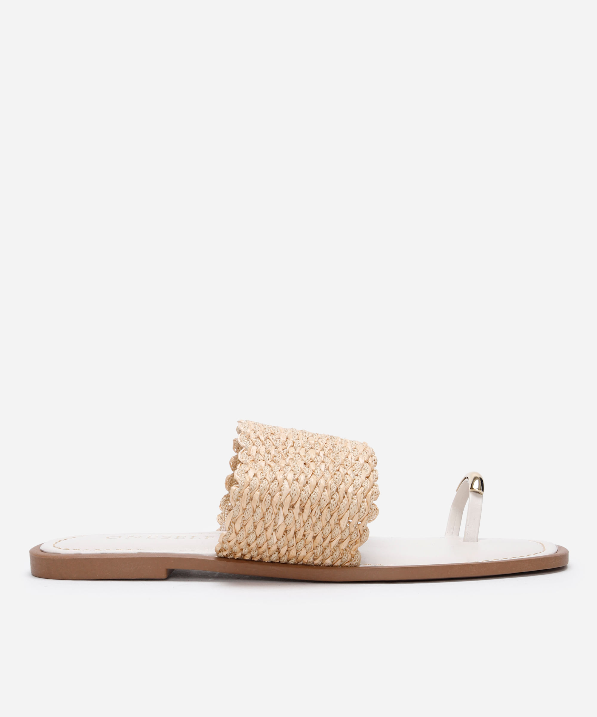 rasteirinha texturizada oneself off white