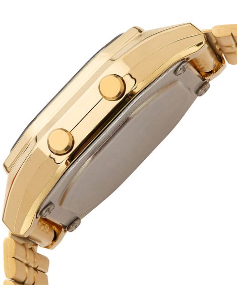relógio feminino casio digital la680wga1df dourado