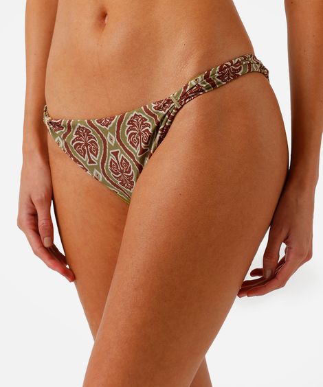 biquíni calcinha tanga estampado verde