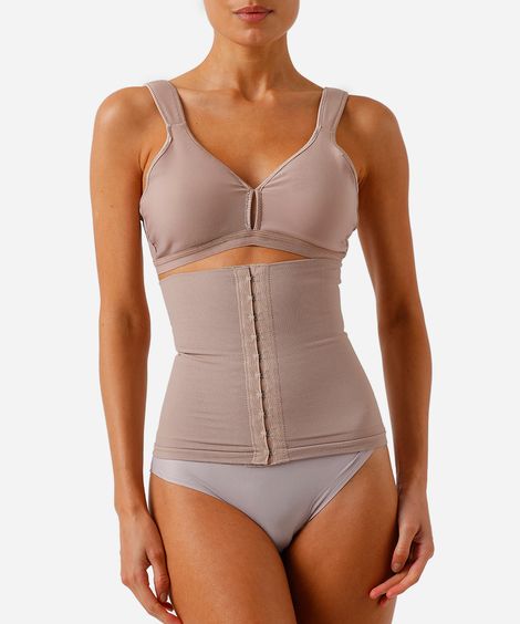 corset modelador plié bege
