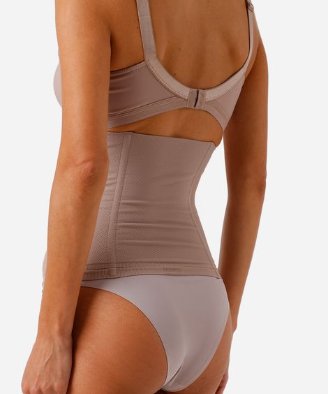 corset modelador plié bege