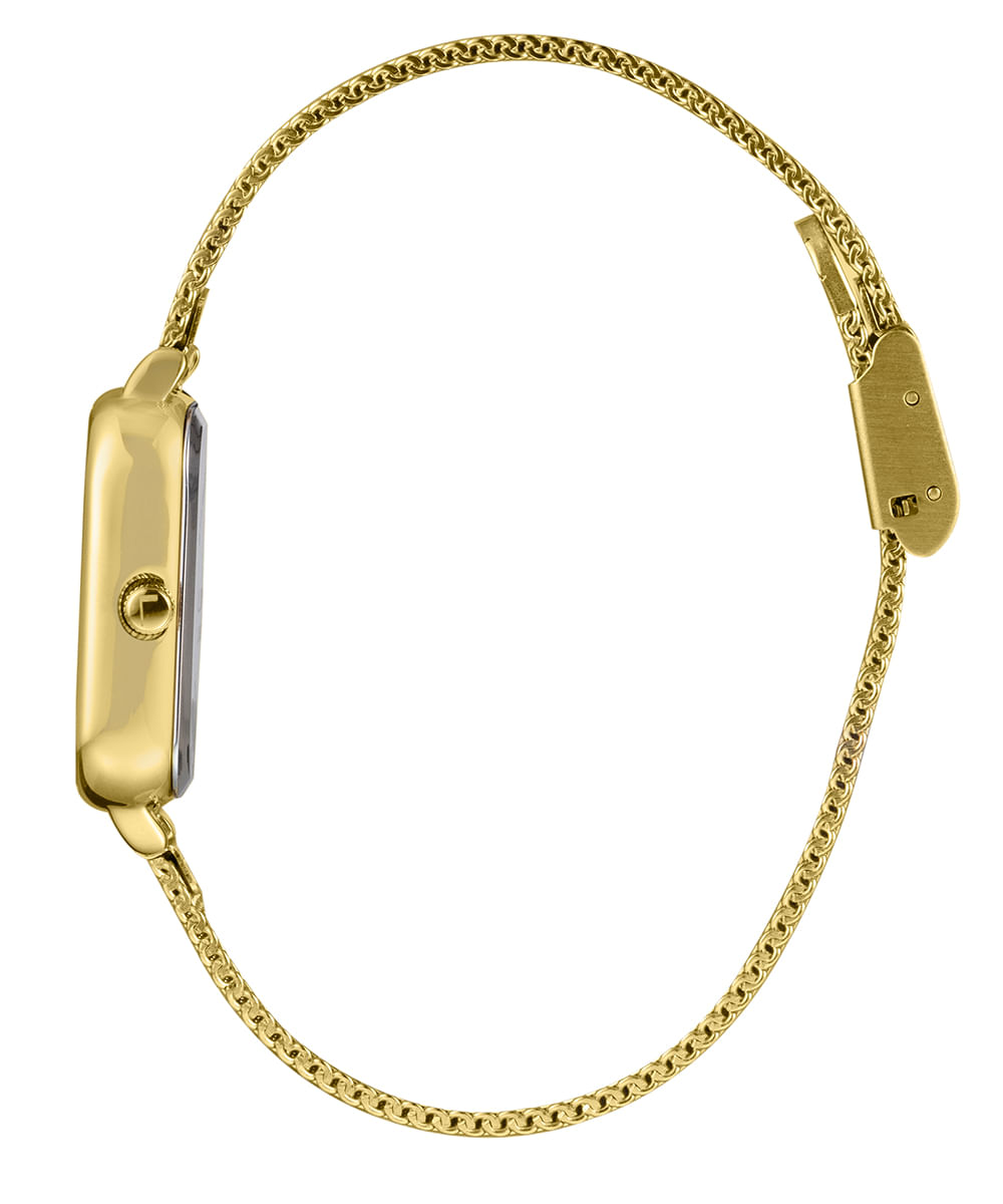 kit relógio feminino lince analógico lqgh253l26 kacvc1kx dourado