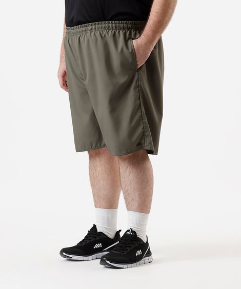 bermuda esportiva masculina plus size verde