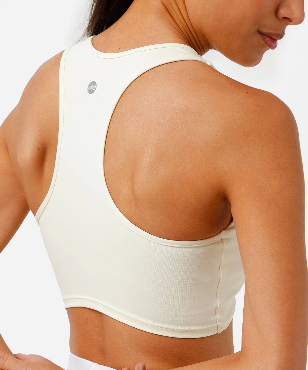 top nadador feminino de poliamida esportivo amarelo