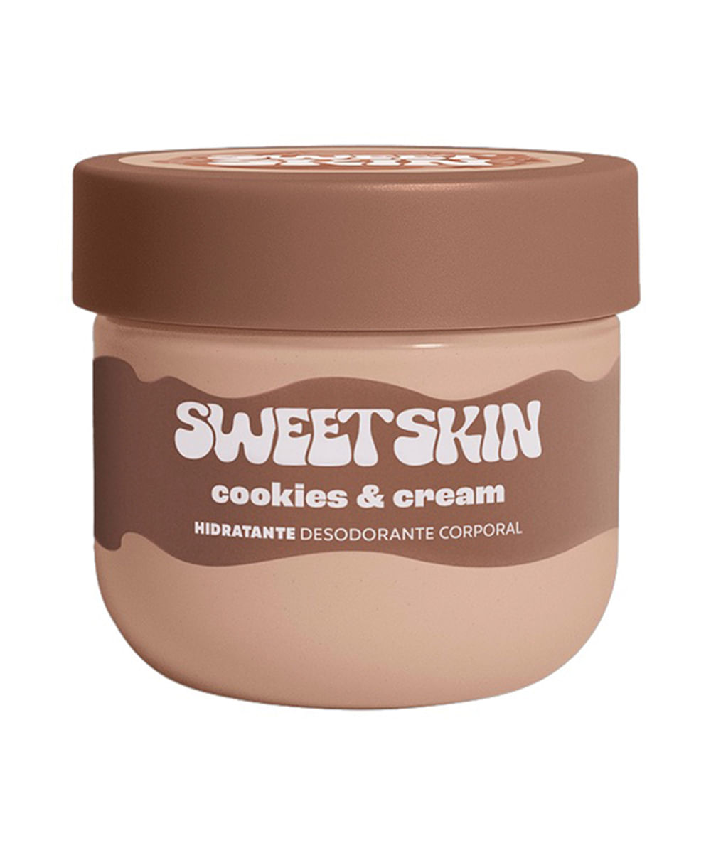 hidratante corporal dailus gelato sweet skin cookie and cream 200ml