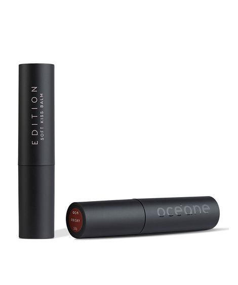 batom océane bálsamo labial soft kiss balm frisky marrom