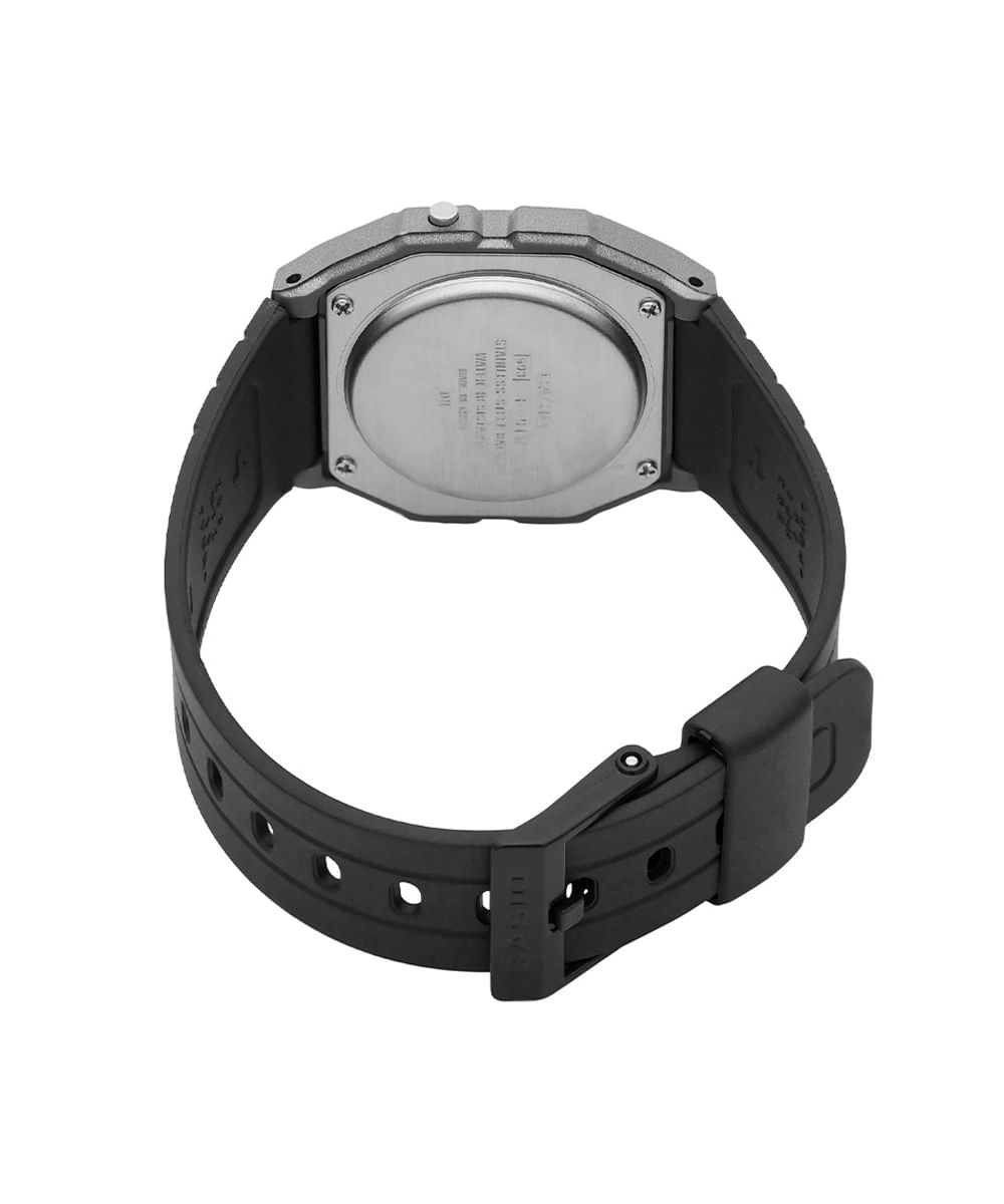 relógio masculino casio digital f 91wm 1bdf prateado