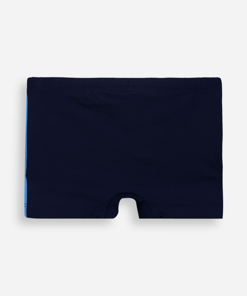 sunga infantil recortes surf azul