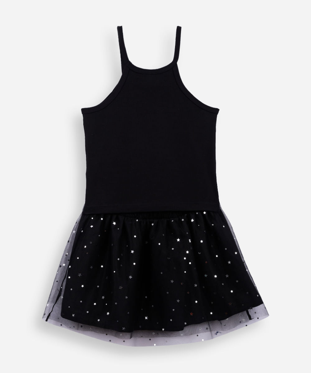conjunto regata e tutu estrelas preto