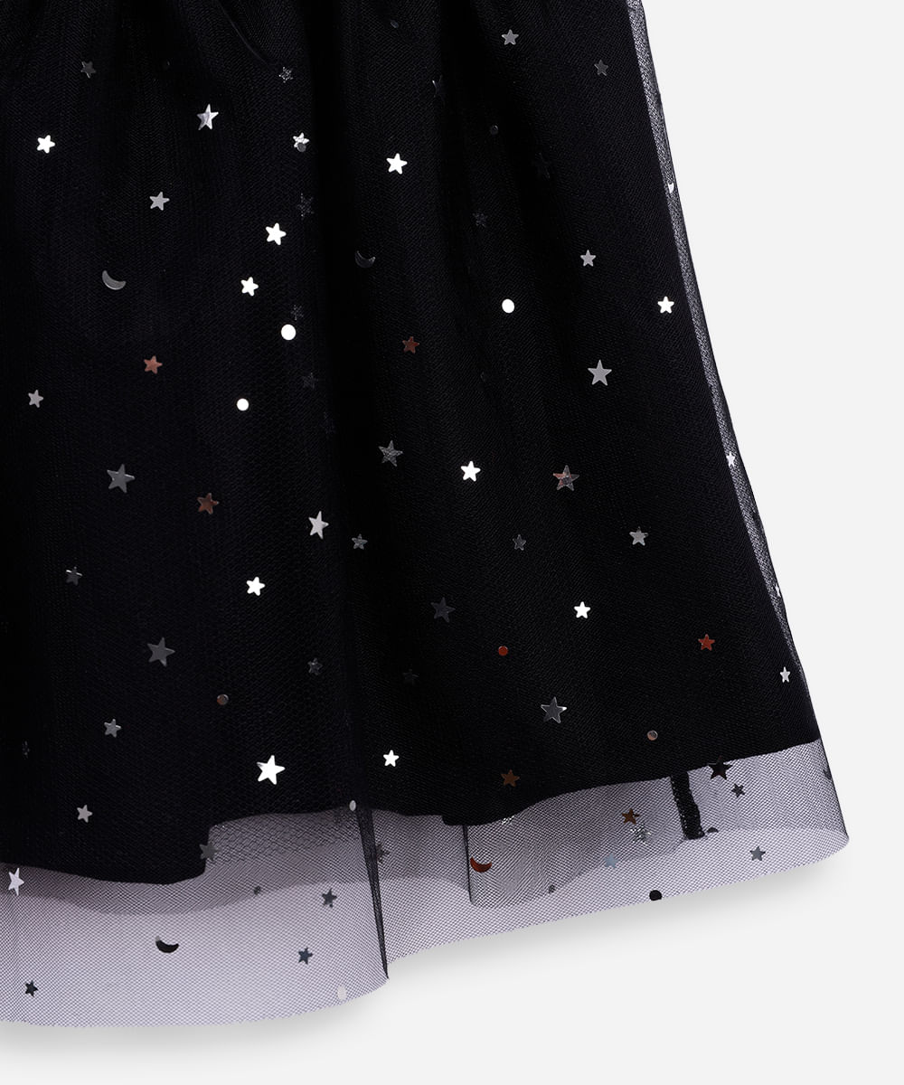 conjunto regata e tutu estrelas preto