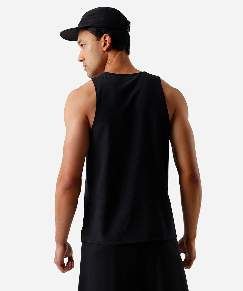 regata masculina comfort - preto