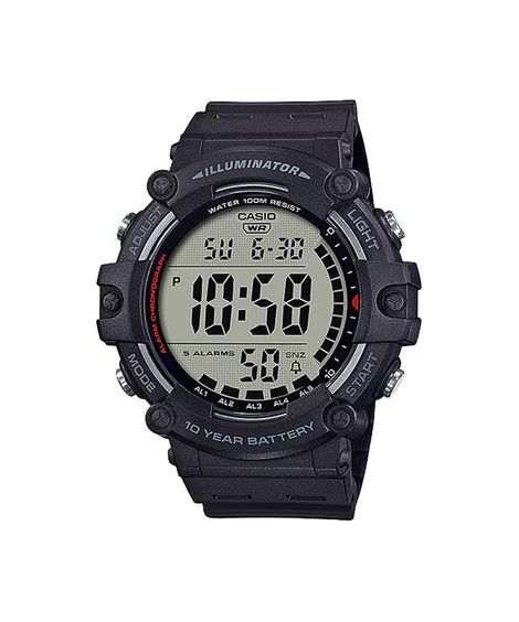 relógio masculino casio digital ae 1500wh 1avdf preto