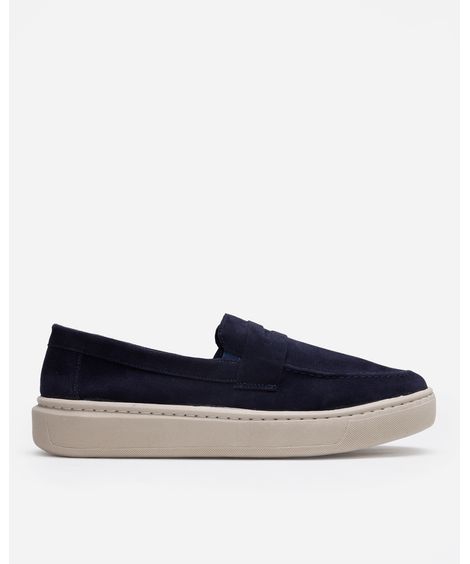 tênis slip on texturizado oneself azul
