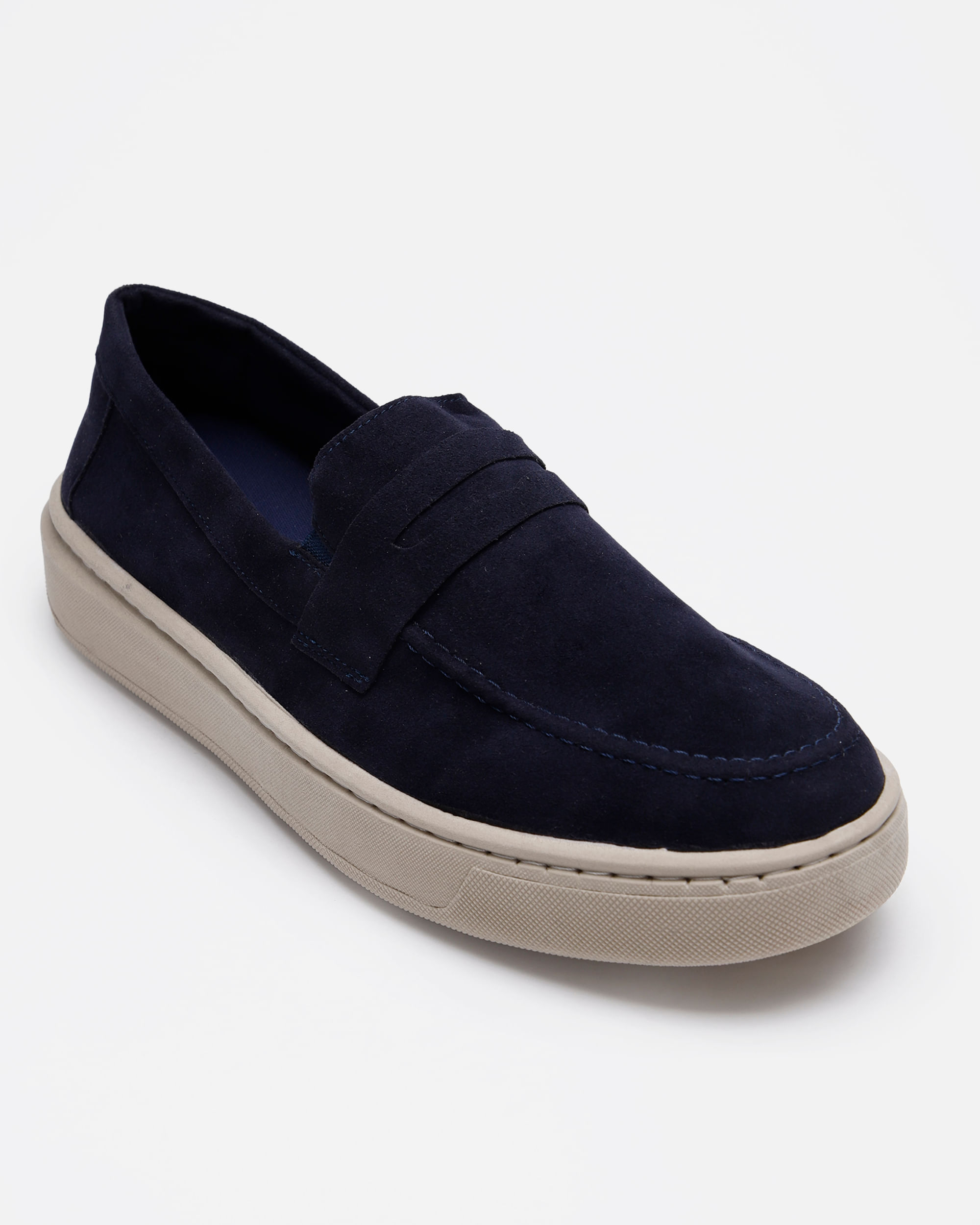 tênis slip on texturizado oneself azul