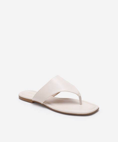 rasteirinha bico quadrado oneself off white