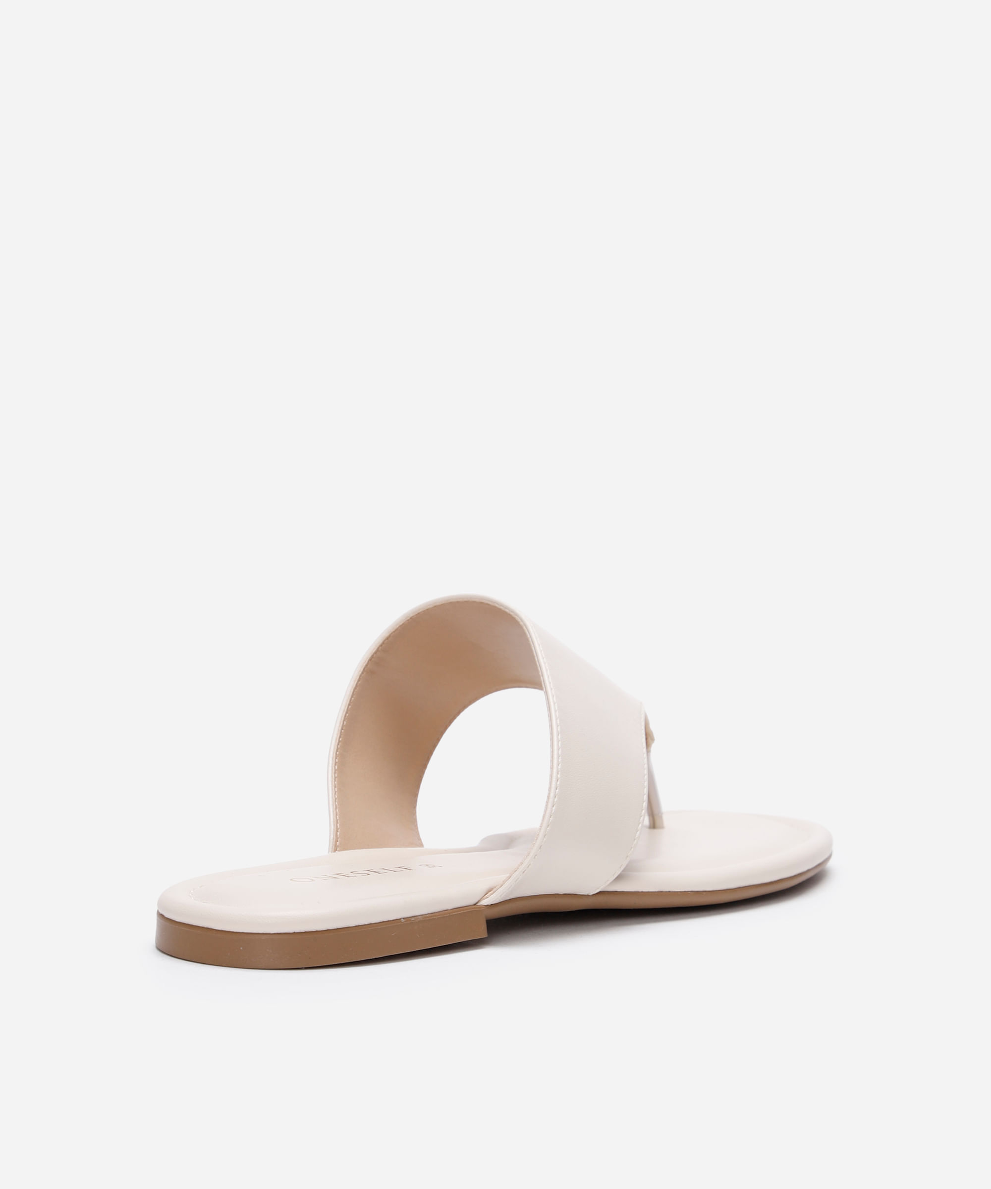 rasteirinha bico quadrado oneself off white