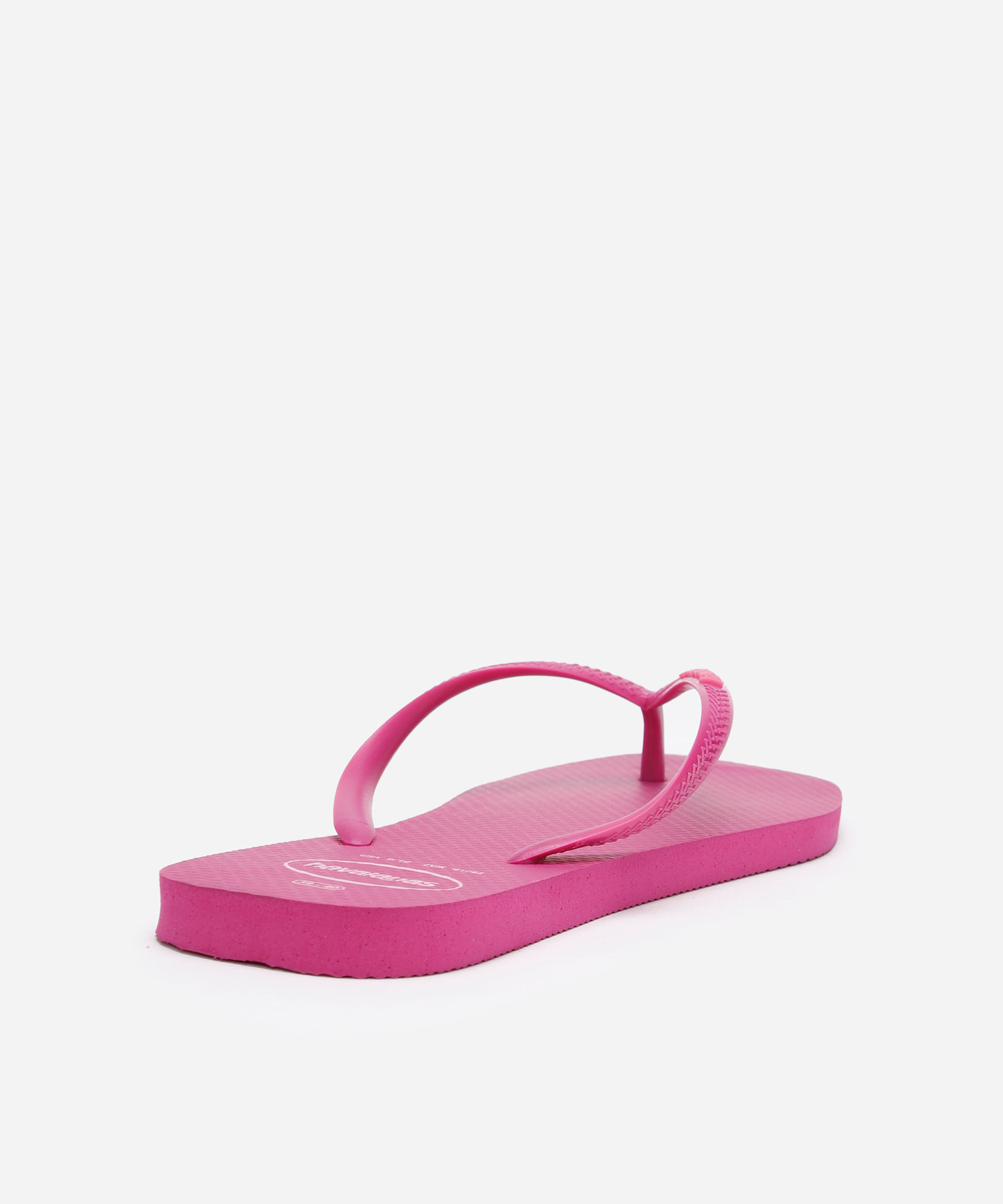 chinelo havaianas slim square rosa