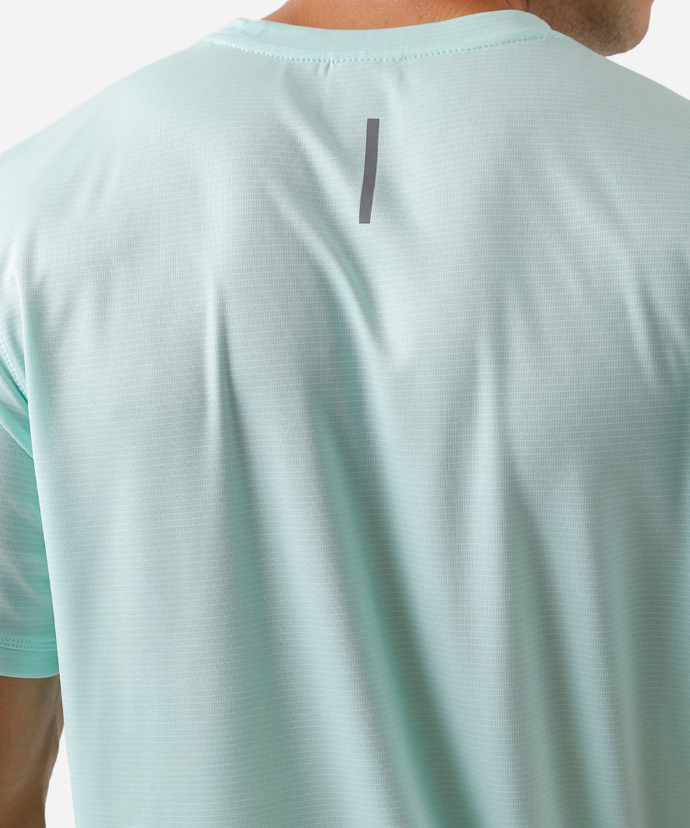 camiseta masculina quadriculada esportiva verde