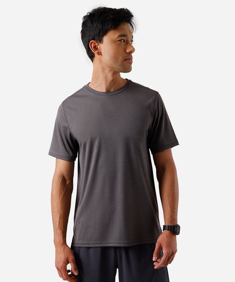 camiseta masculina quadriculada esportiva marrom