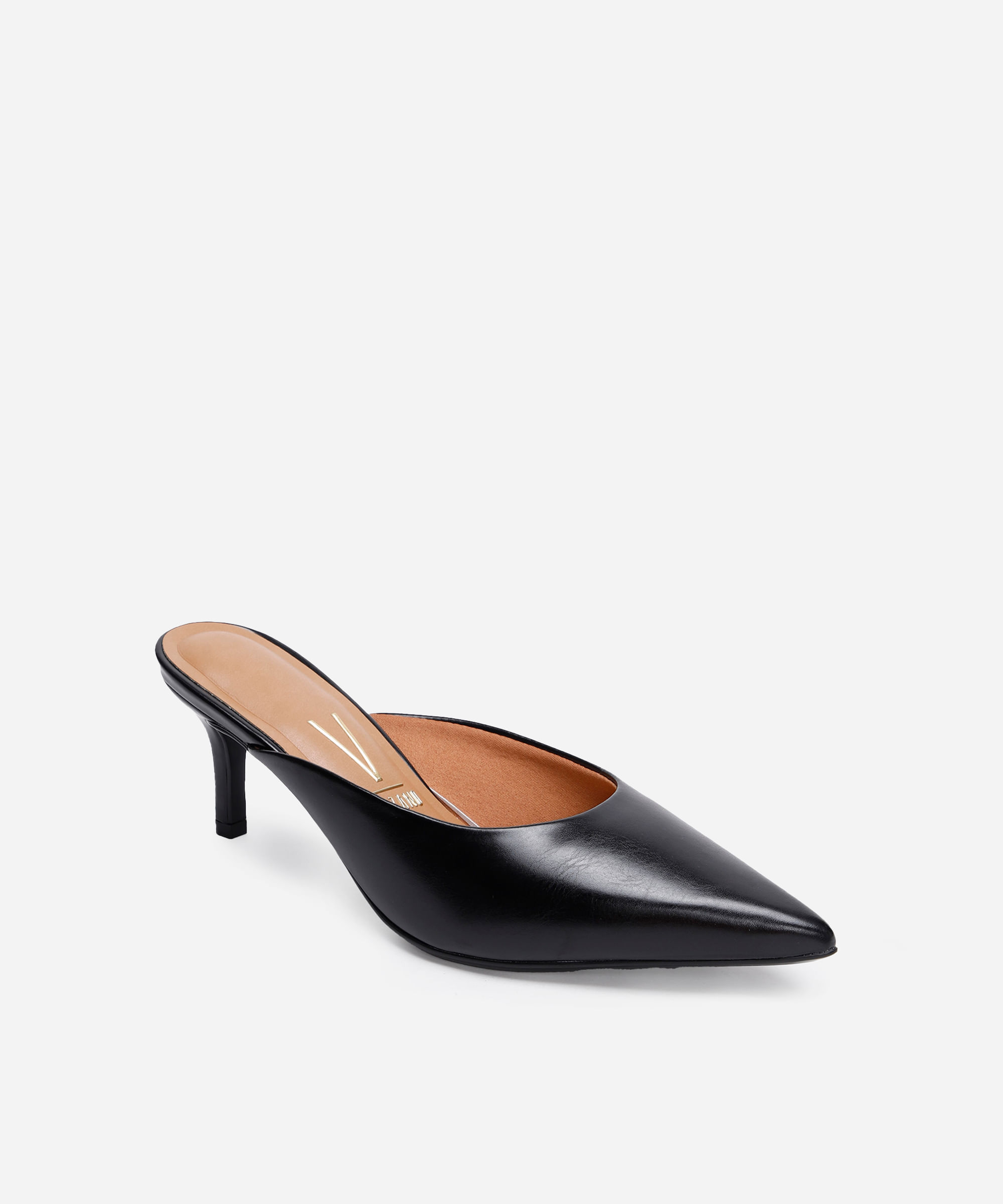 mule scarpin salto fino vizzano preto